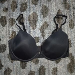 Victoria's Secret PINK Black Demi Wear Everything Bra sz 32D